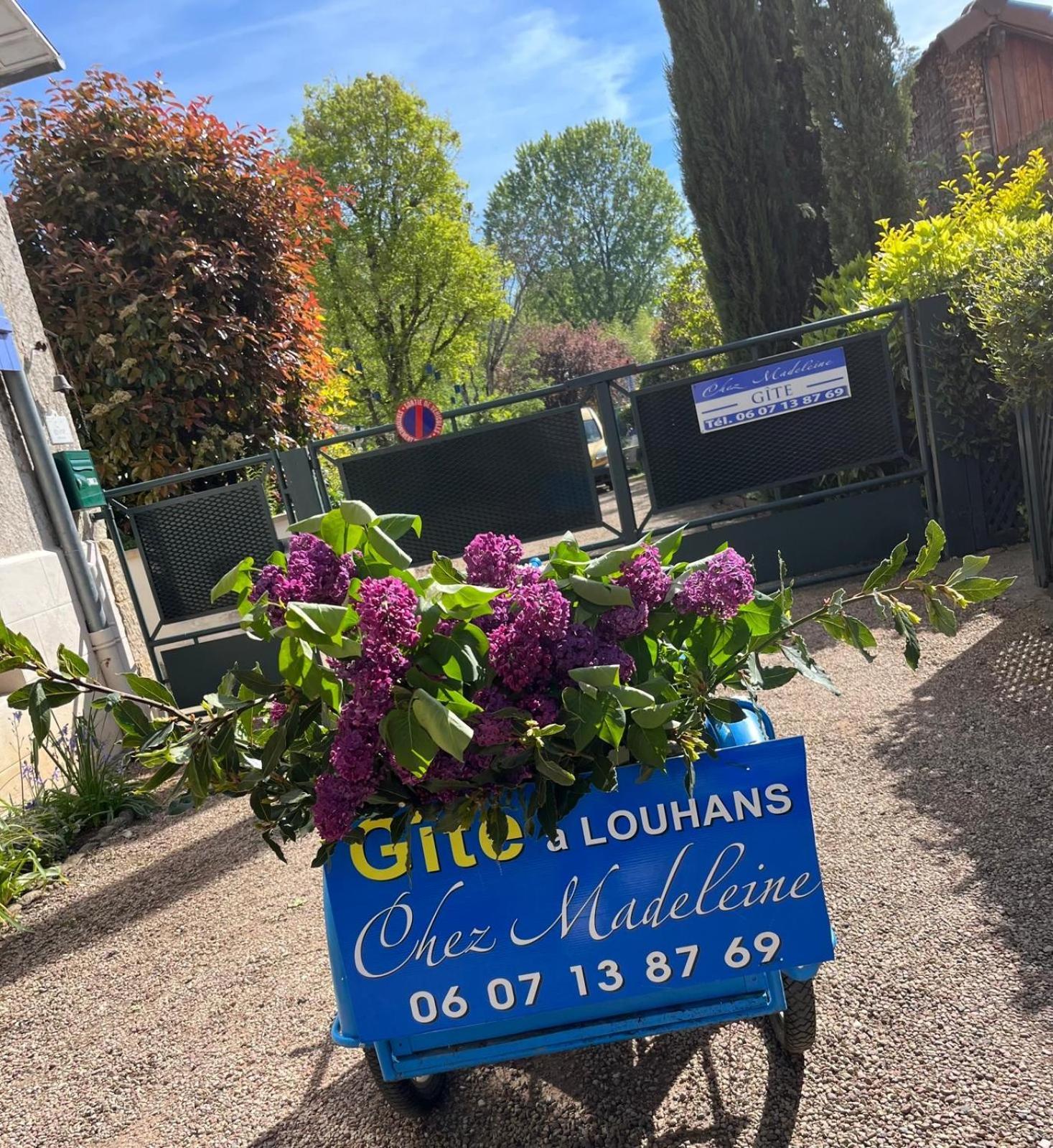 Gite Chez Madeleine Lägenhet Louhans Exteriör bild